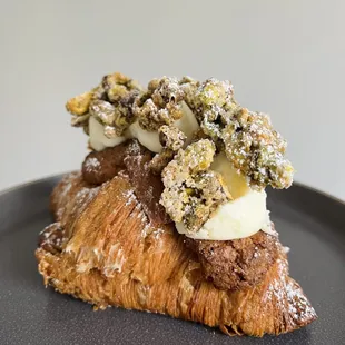 Pistachio Twitch Baked Croissant
