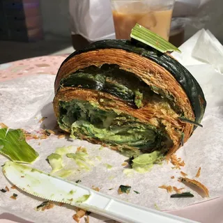 Matcha Yuzu Croissant