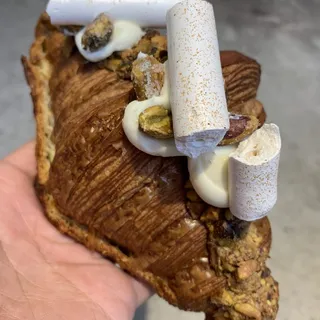 Apricot & Pistachio Twice-Baked Croissant