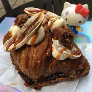 Banana Split Sunday Twice Baked Croissant