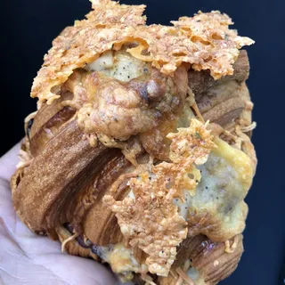 Ham and Cheese Twice Baked Croissant