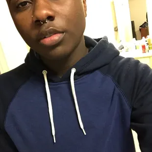 The night I got my septum pierced