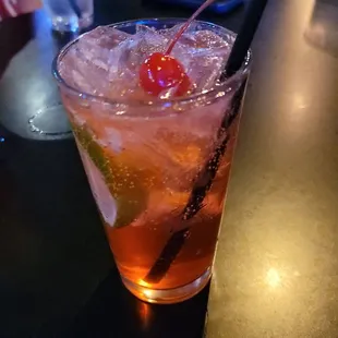 Spiked Shirley temple