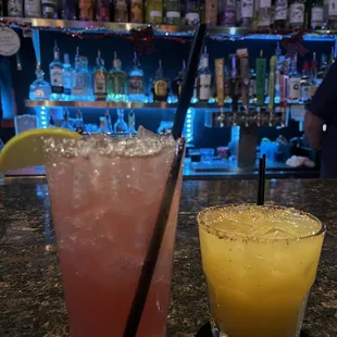Watermelon habanero margarita &amp; sucker punch