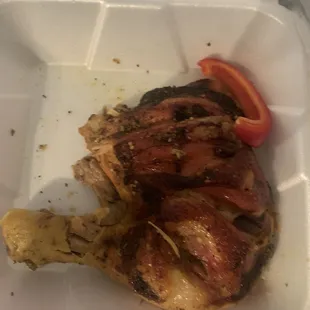 Foods so tasty - no english really -- hidden gem meats are sooo moist and seasones - salads are tasty - deserts