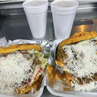 Arepas tostadas