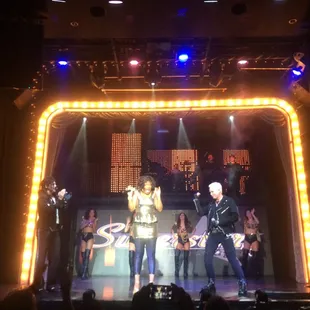 Very small theater and stage, but overall they made a good impression (of course if you like 80s singers) MJ, Whitney H &amp; Billy