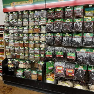 Mexican ingredients sold here