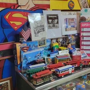 Memorabilia (just a small fraction of what they have)