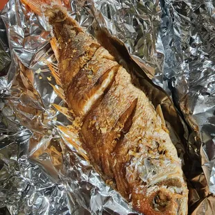 Snapper - this is a specialty entree which requires you, if you&apos;re dining in, to call ahead at least 30 mins to order.