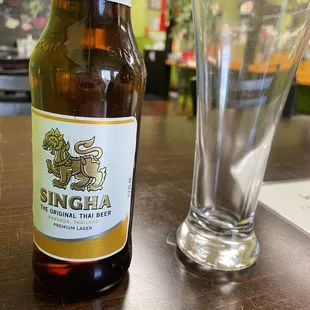 Singha beer