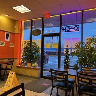 the outside of the restaurant