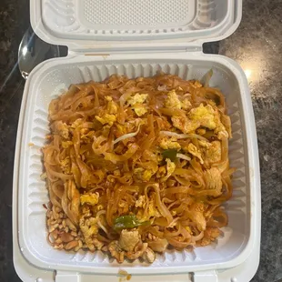Pad Thai chicken foulness