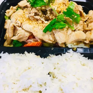 Garlic Pepper Stir Fried