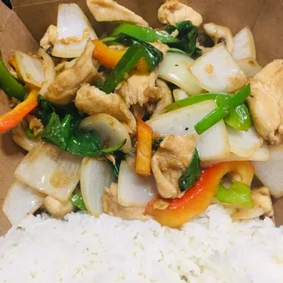 Sweet Basil Stir Fried