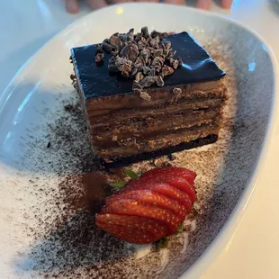 Chocolate mousse cake - amazing!