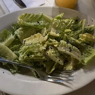 Black Salt Caesar Salad