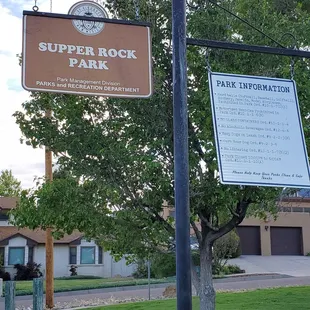 Supper Rock Park located in the Supper Rock Neighborhood in NE Abq