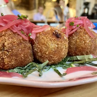 Sausage gravy croquettes