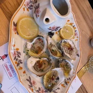 Roasted Oysters