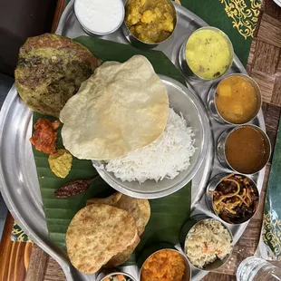 Dakshin Thali (South Indian)
