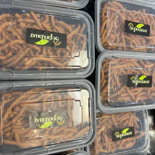 Freshly made snacks/farsan