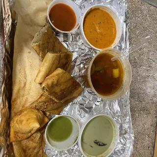 Onion Masala Dosa