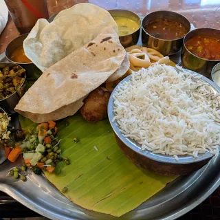 Dakshin Thali (South Indian) Chapati