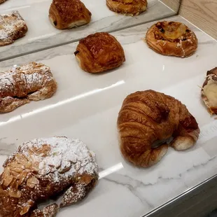 French pastries delivered fresh each morning