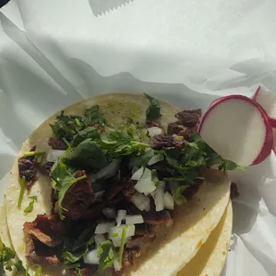 Carne asada taco