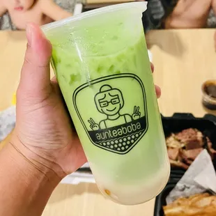 Some sort of green tea