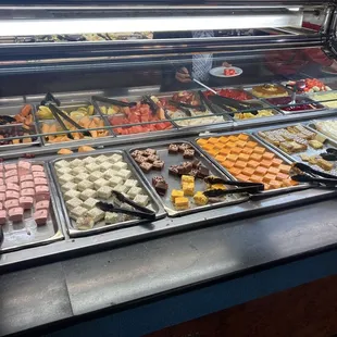 Desert items I was to stuffed to try