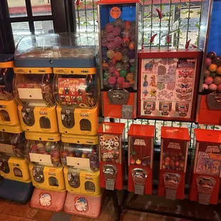 Gumball machines