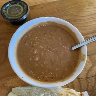 Refried beans. Excellent.