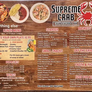 Menu - Back
