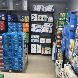 a view of a grocery store