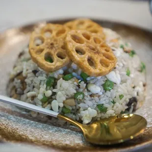 Wild Mushroom Fried Rice - IG: @nelson_eats