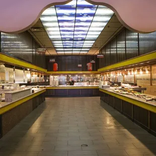the interior of a restaurant