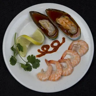 a plate of food