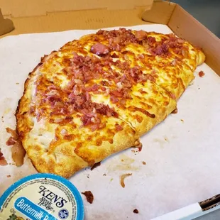 Bacon Ranch Calzone