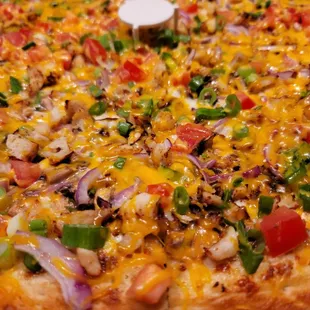 a pizza in a pizza box