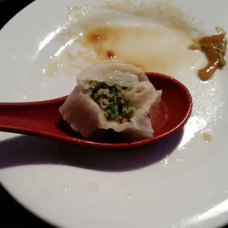 8. Boiled Pork and Leek Dumplings