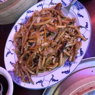 Pork Pan Fried Noodles