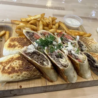 Beef Shawarma Wrap