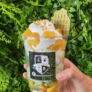 Supreme Thai Mango sundae .....