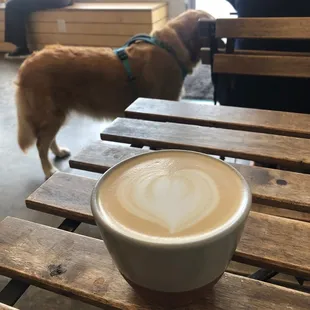 Vanilla Lavender Latte