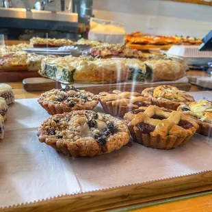 Wide selection of pastries