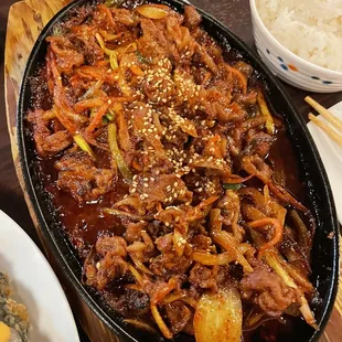 Spicy pork