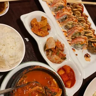 food, sushi and sashimi