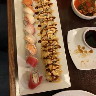 Rainbow Roll and T. U Roll